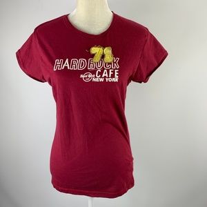 Hard Rock Cafe Juniors XL Shirt New York